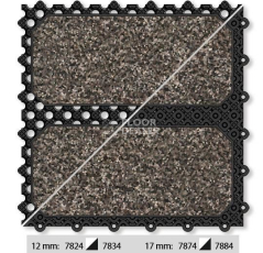 Грязезащитные покрытия Forbo Coral Tiles 7824.7834.7874.7884 Shark Grey фото 1 | FLOORDEALER